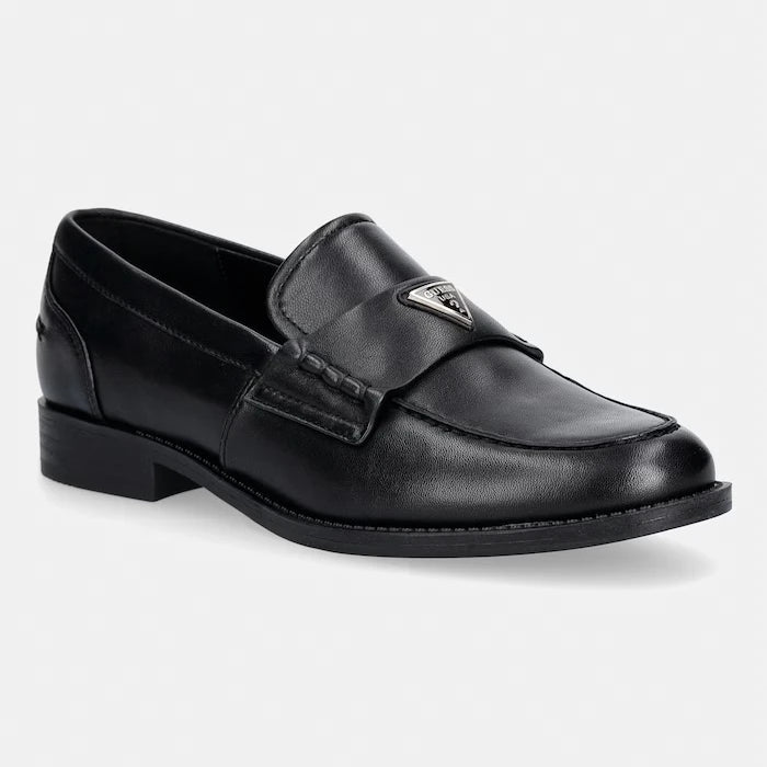 Guess мокасини дамски от кожа BELISO