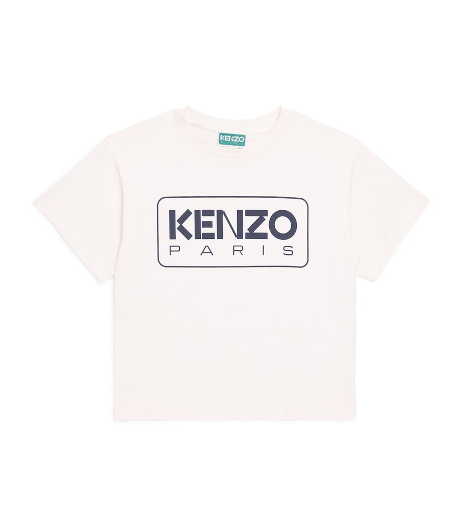 Kenzo Kids Cotton Logo T-Shirt (2-14 Years)