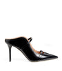 Malone Souliers Black Leather Maureen Mules 85