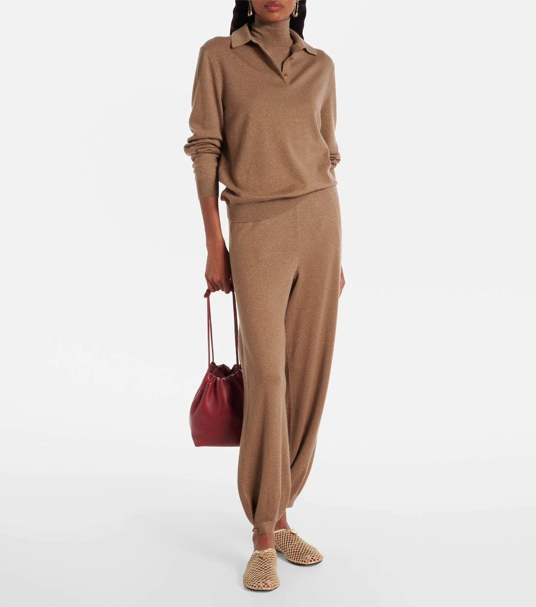 Loro Piana - Luciole cashmere-blend polo sweater