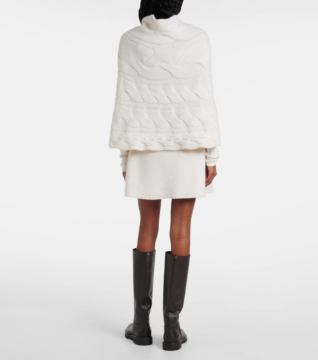 Lisa Yang - Evanna cable-knit cashmere cape