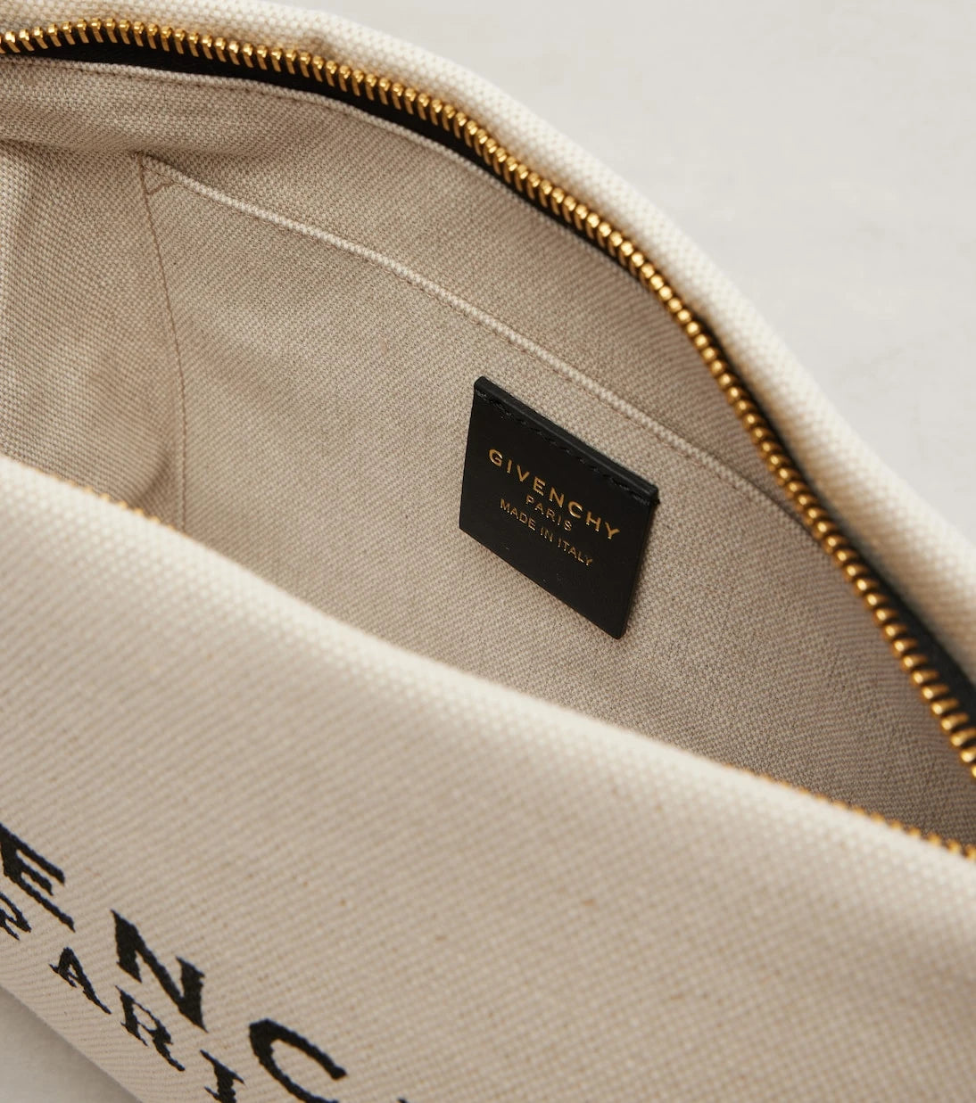 Givenchy - Logo canvas pouch