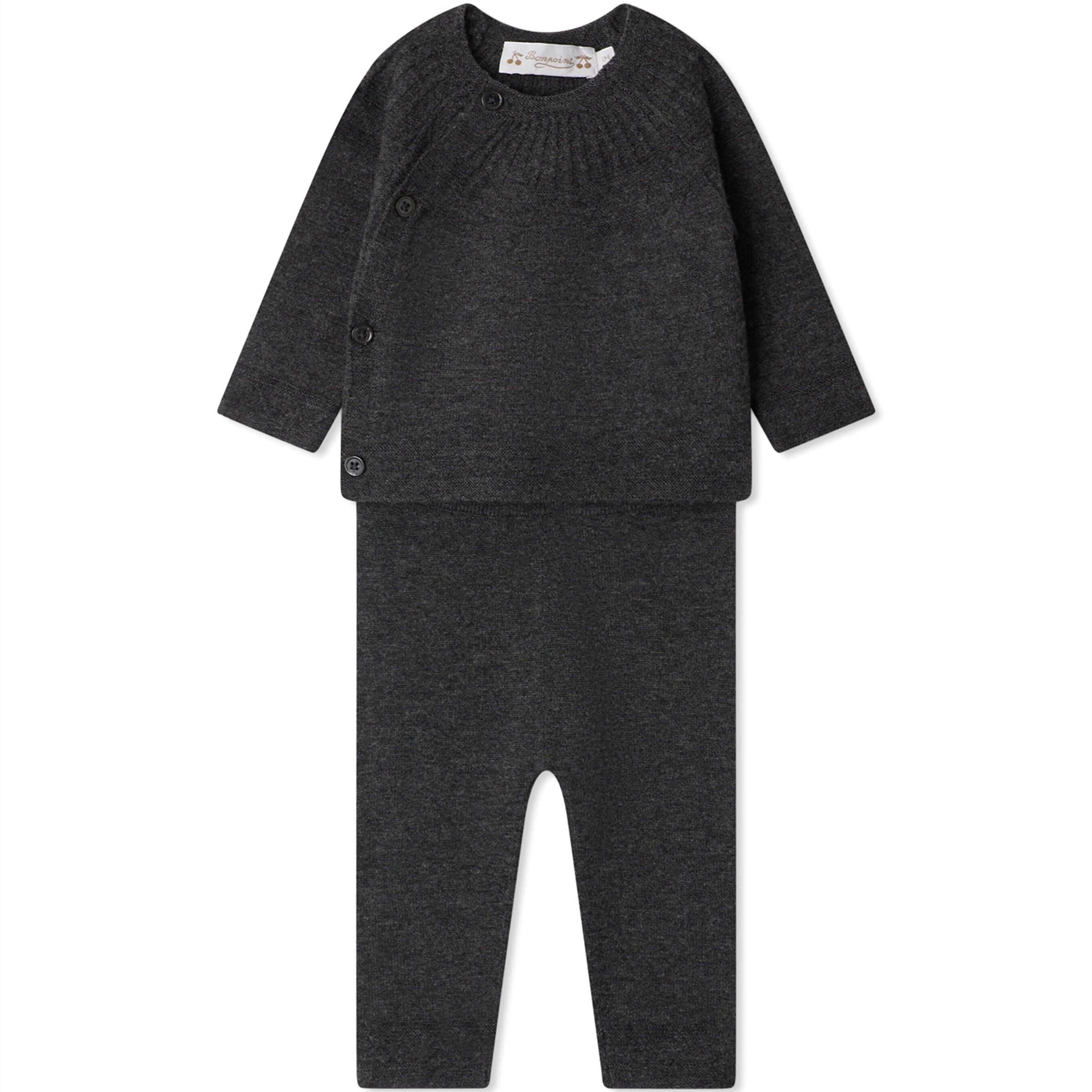 Wool-Cotton Jina Top and Trousers Set (1-18 Months)