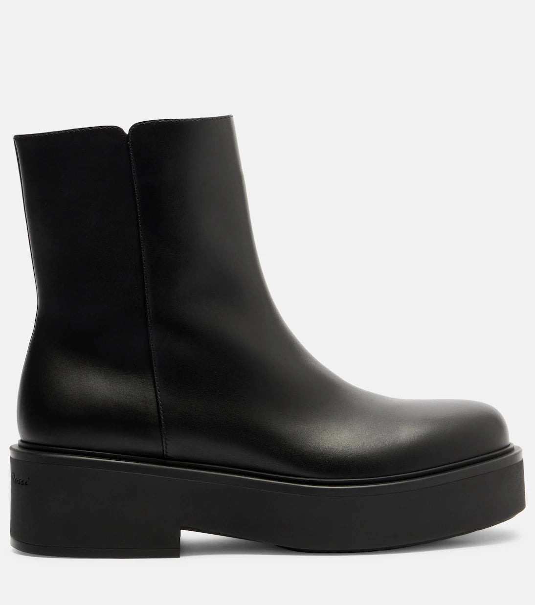 Gianvito Rossi - Hiro leather platform ankle boots