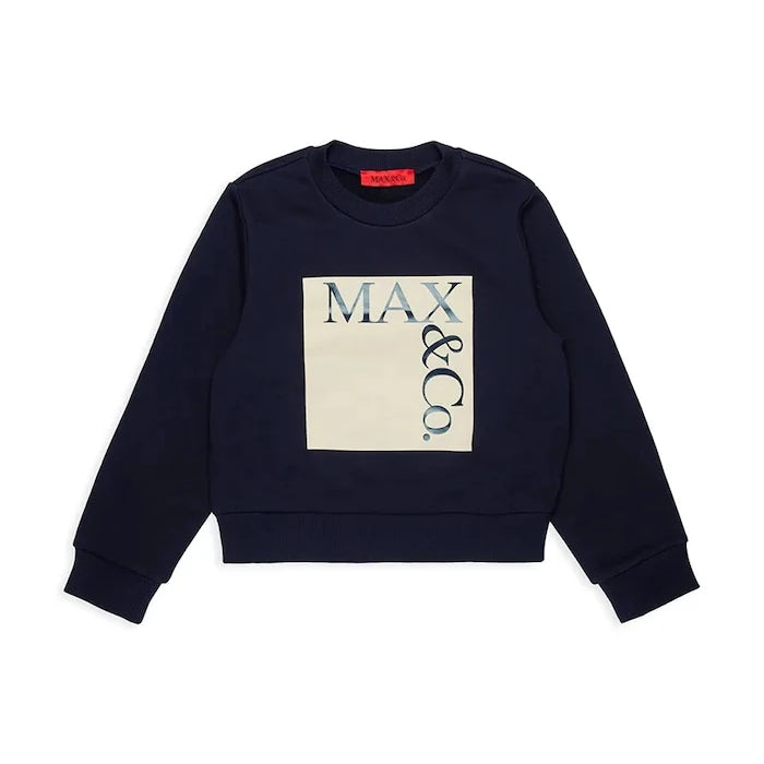 Детски памучен суичър MAX&Co. MAXS3F SWEAT-SHIRT