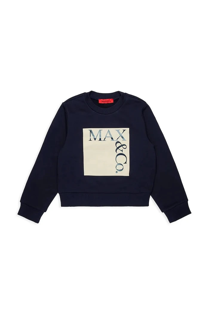 Детски памучен суичър MAX&Co. MAXS3F SWEAT-SHIRT