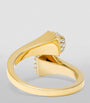Midi Yellow Gold and Diamond Cleo Ring