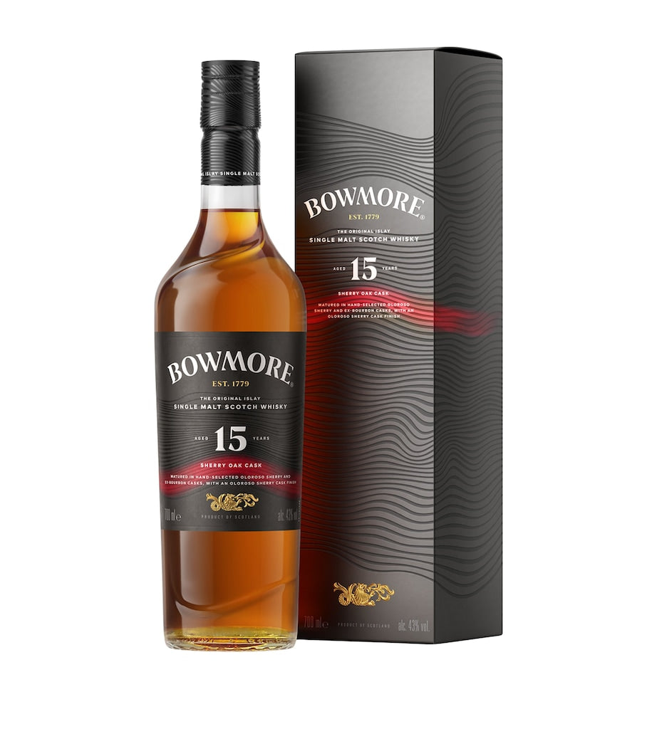Bowmore 15-Year-Old Sherry Cask Single-Malt Scotch Whisky (70cl)