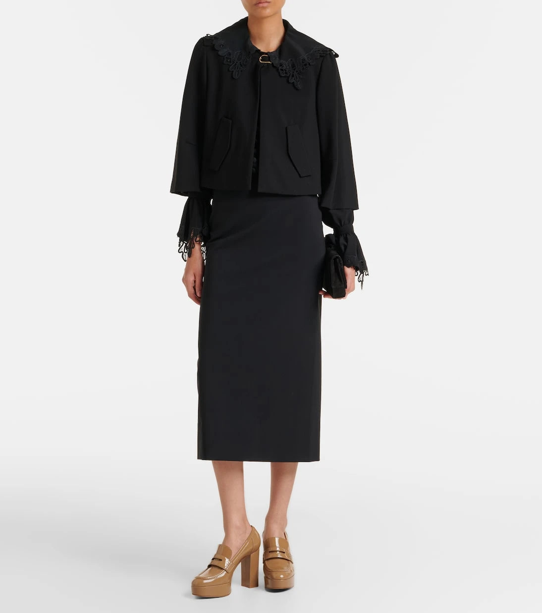 Gianvito Rossi - Jenna leather loafer pumps