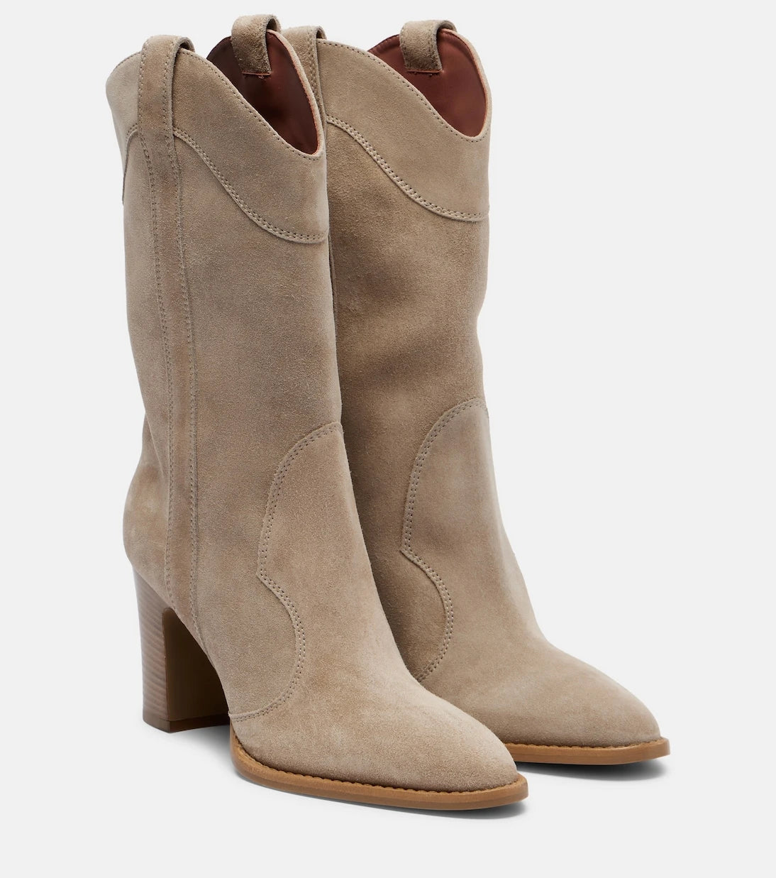 Paris Texas - Lavinia suede cowboy boots