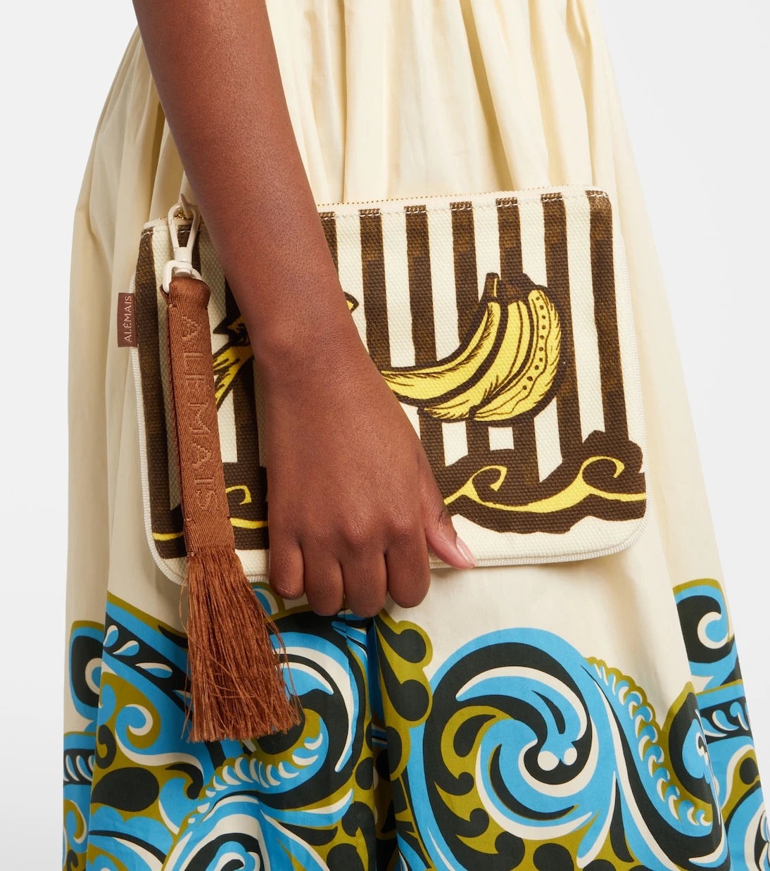 Alémais - Mona Mini canvas clutch