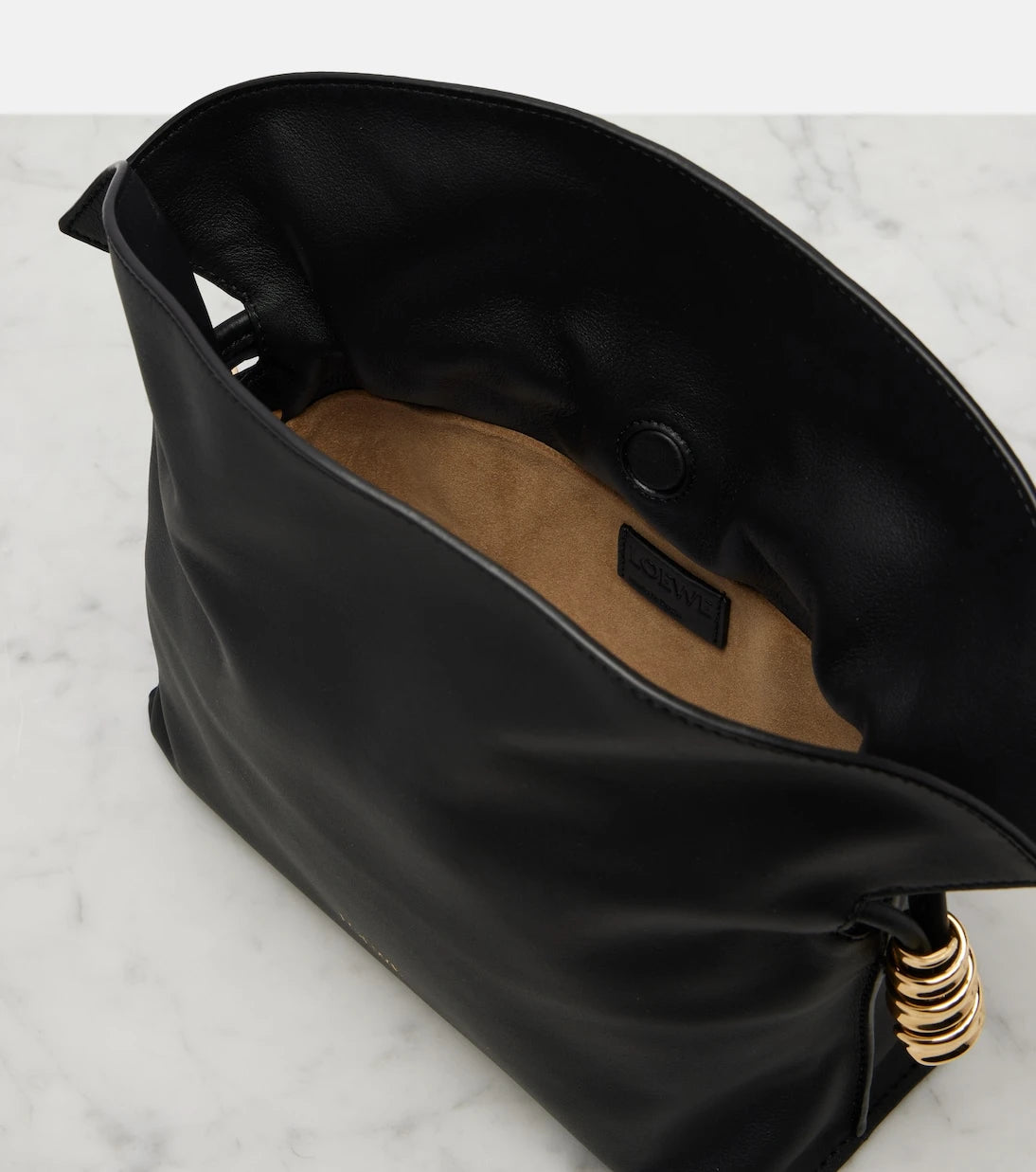 Loewe - Flamenco Coil Mini leather clutch