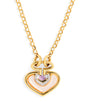 Yellow Gold, Diamond and Mother-of-Pearl Venus Lot N*91 Necklace