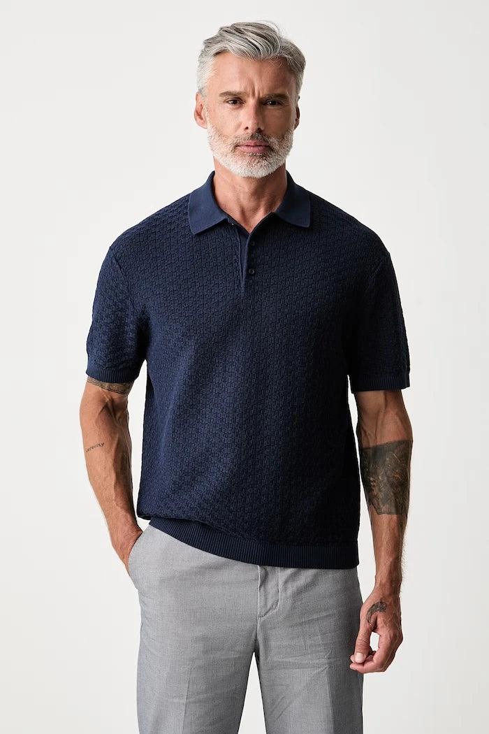 Tommy Hilfiger erkek pamuklu yakalı polo tişört