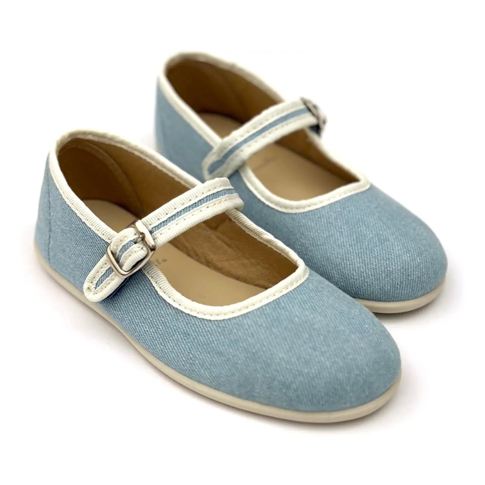 Hermosilla - Ballerinas Hirondelle Denim | Denim blue