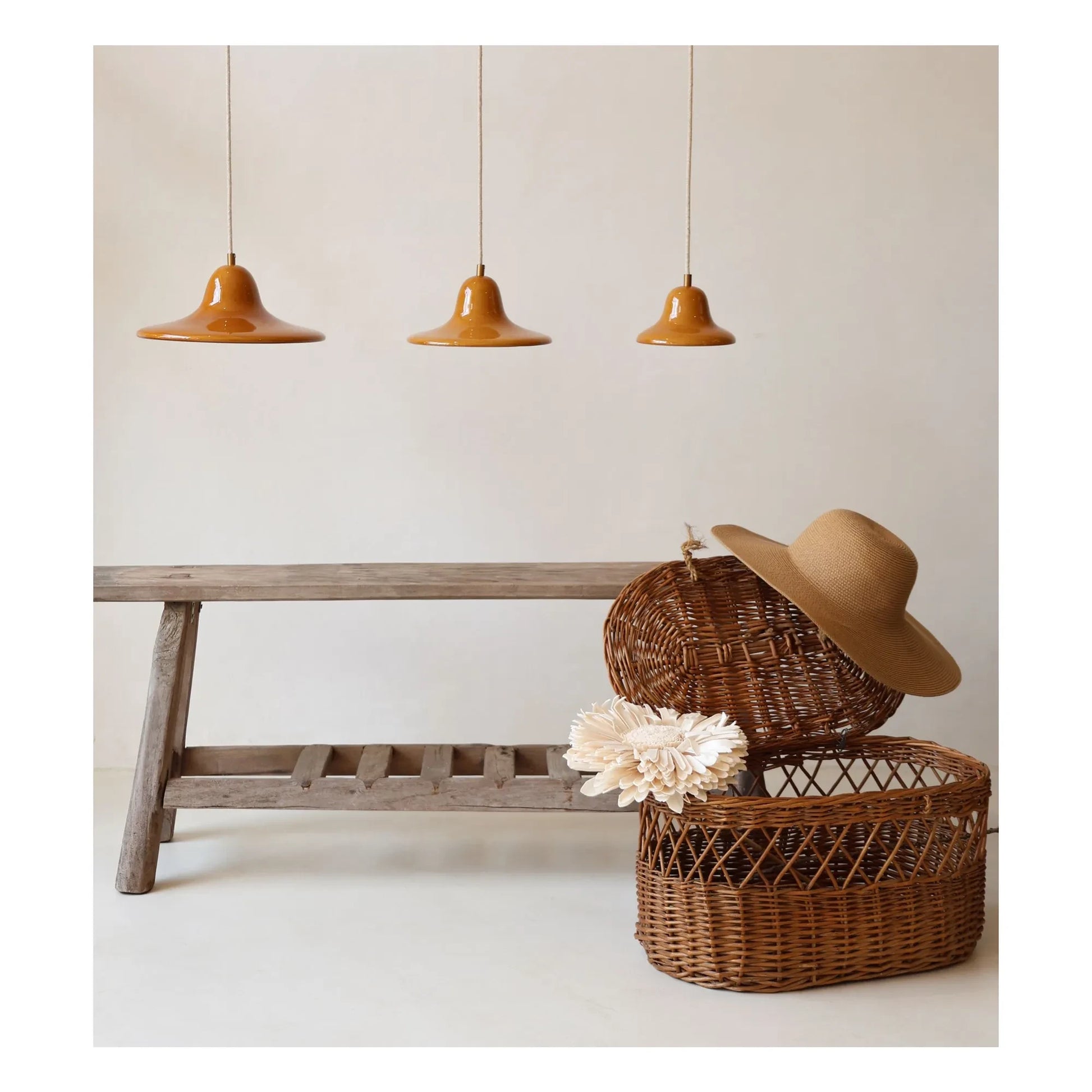 Masamé - Gigaro hanging lamp | Honey