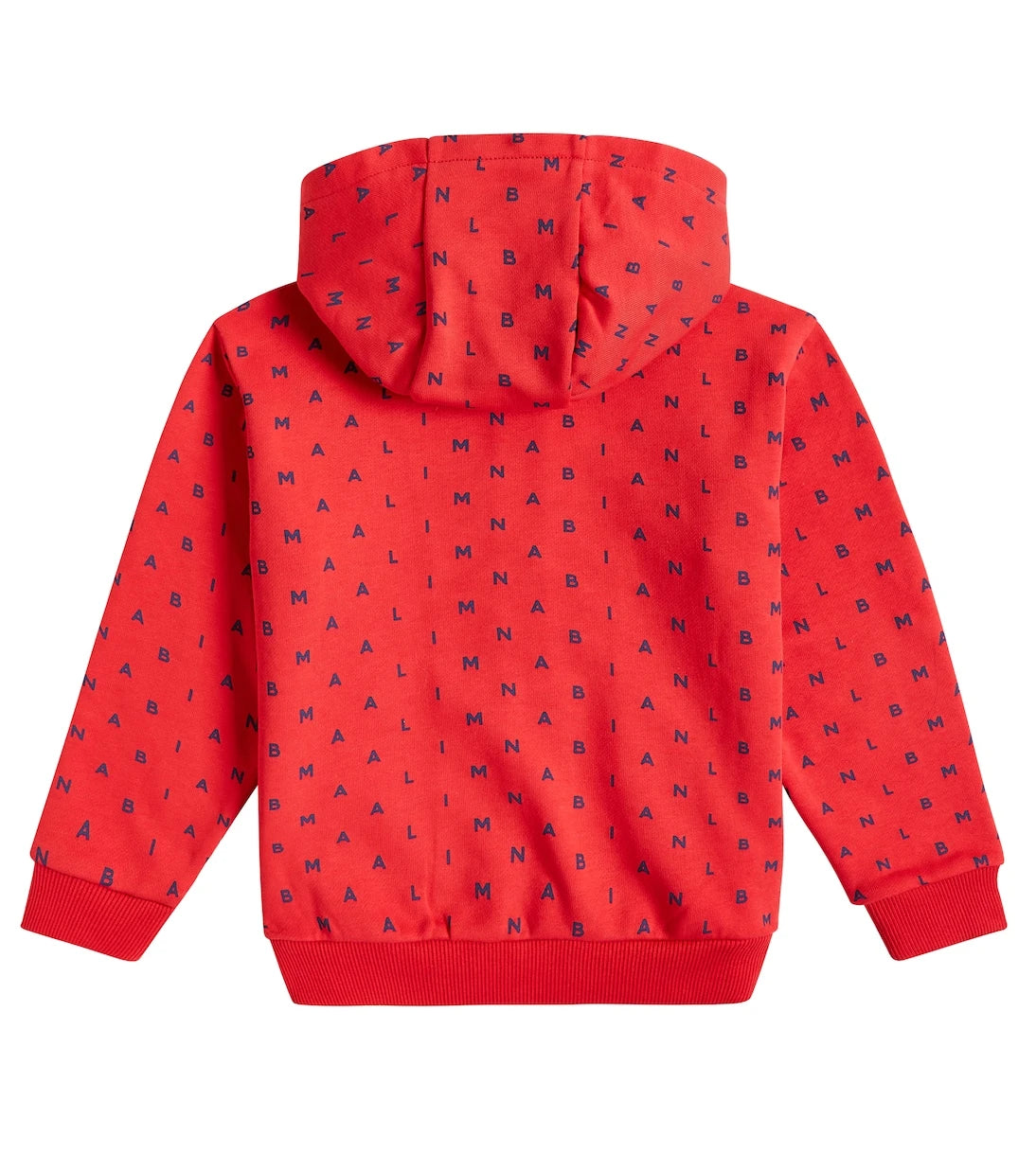 Balmain Kids - Logo cotton zip-up hoodie