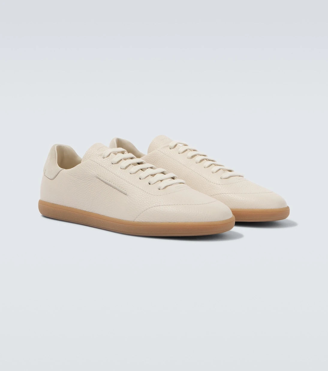Zegna - Leather sneakers