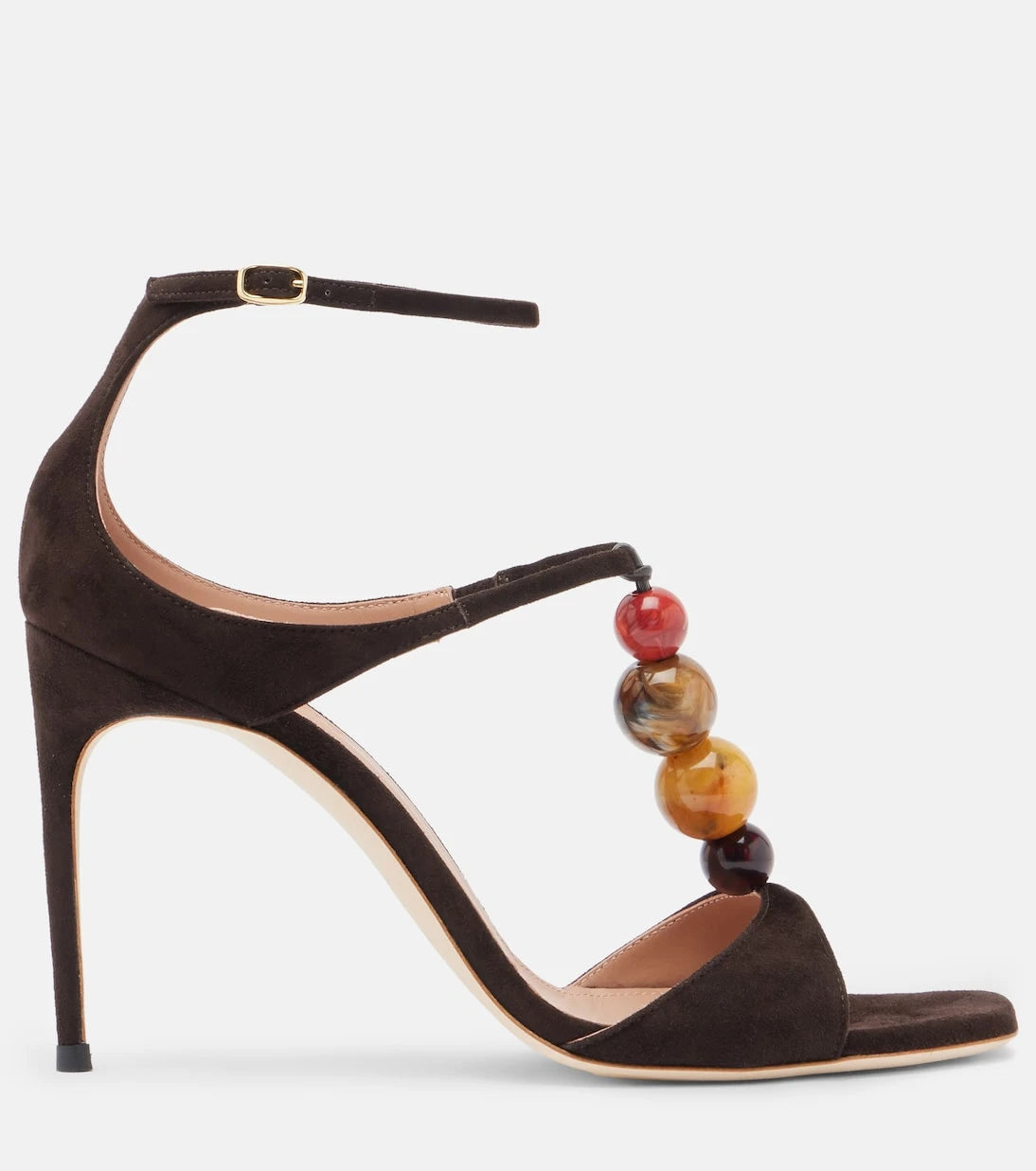 Malone Souliers - Lena beaded suede sandals
