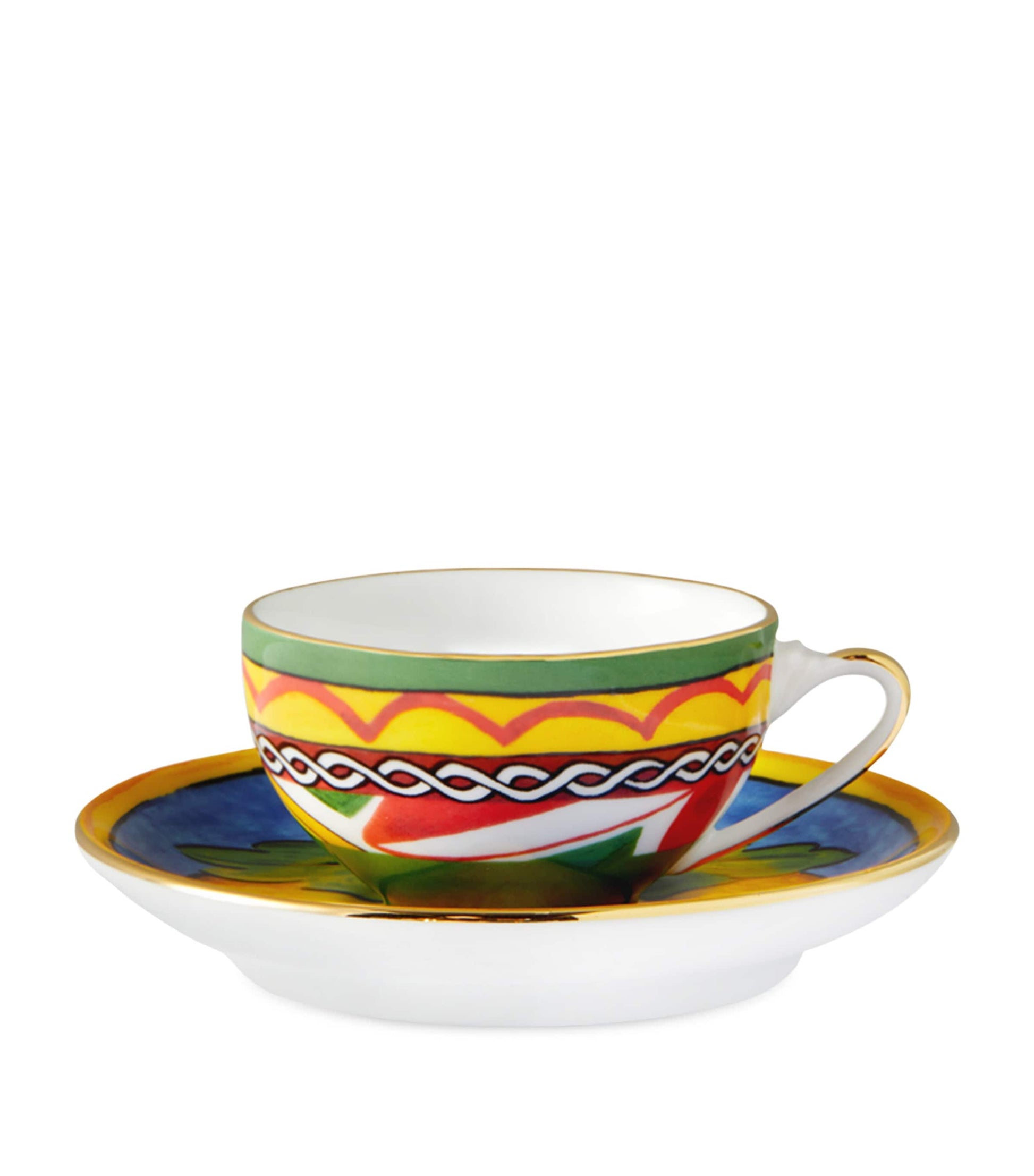 Dolce & Gabbana Casa Carreto Coffee Cup and Saucer