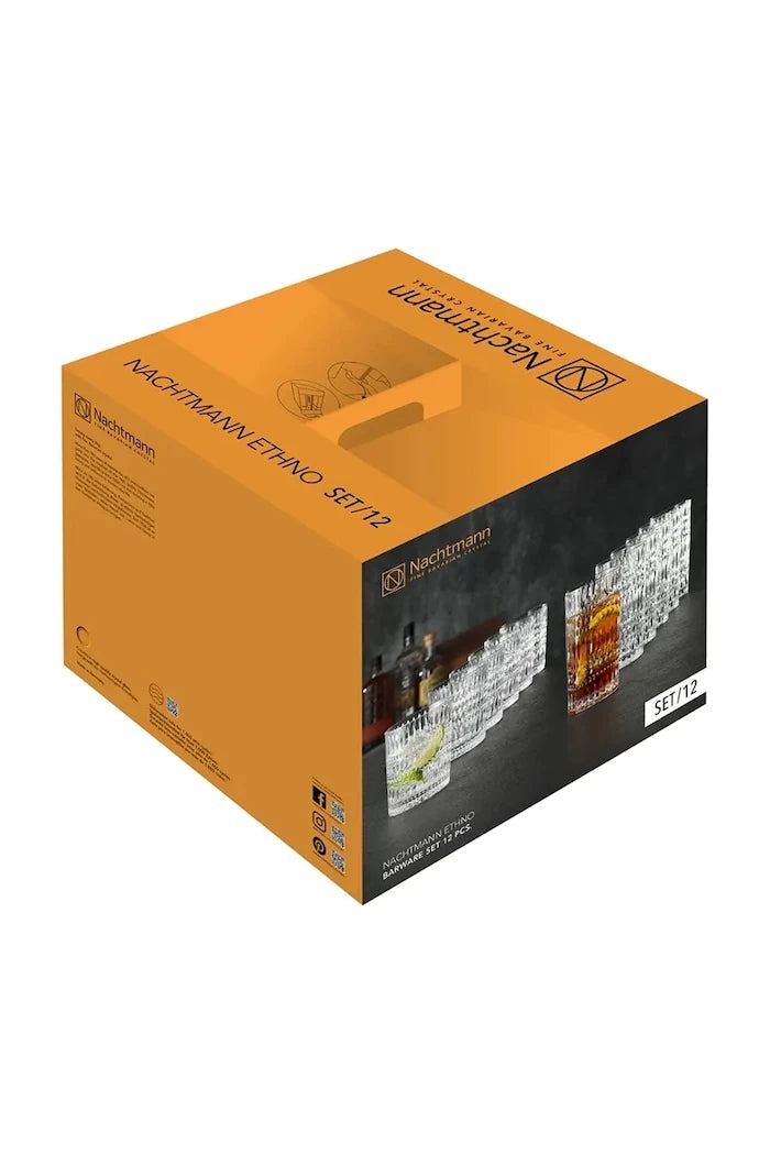 Nachtmann Ethno 434 / 294 ml Viski Bardak Seti (12 Adet)