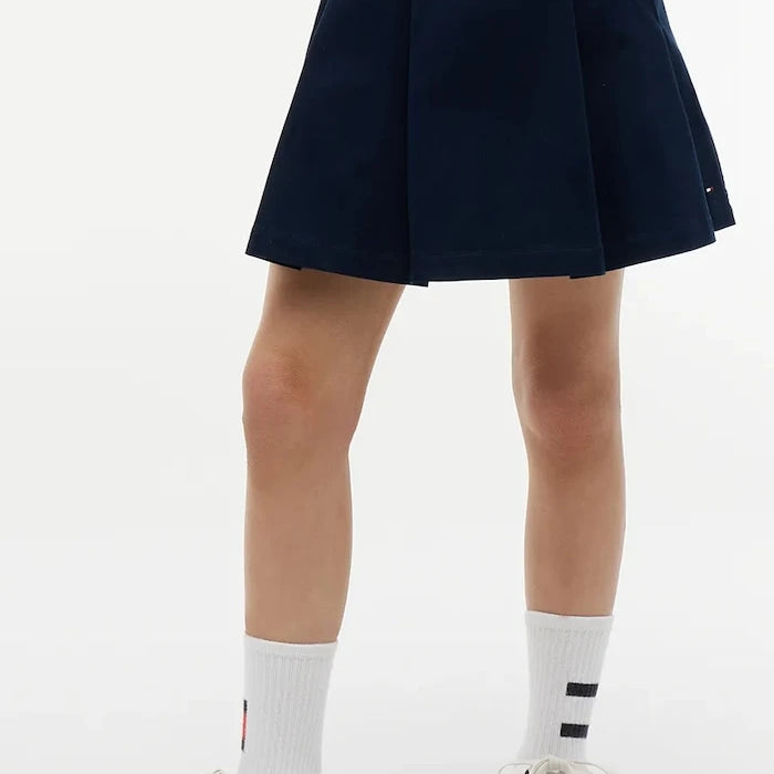 Tommy Hilfiger разкроена пола с памук