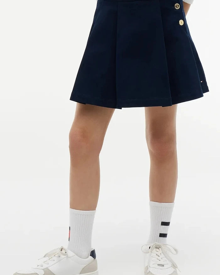 Tommy Hilfiger pamuklu kloş etek