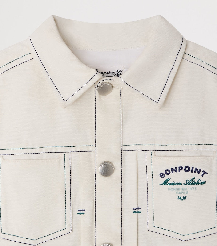 Bonpoint Leddis Denim Jacket (4-8 Years)