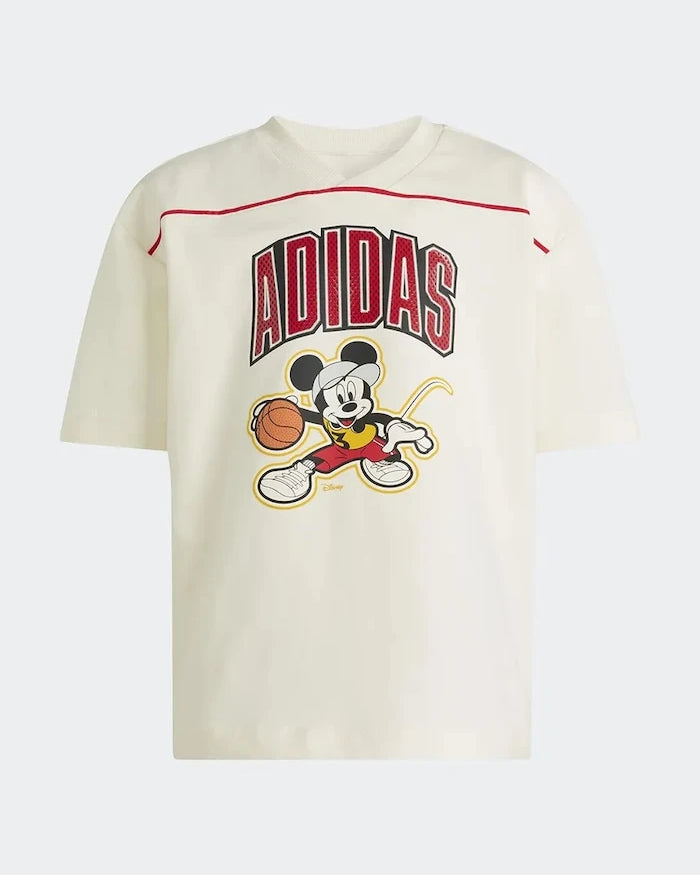 adidas çocuklar için pamuklu oversize DISNEY tişört