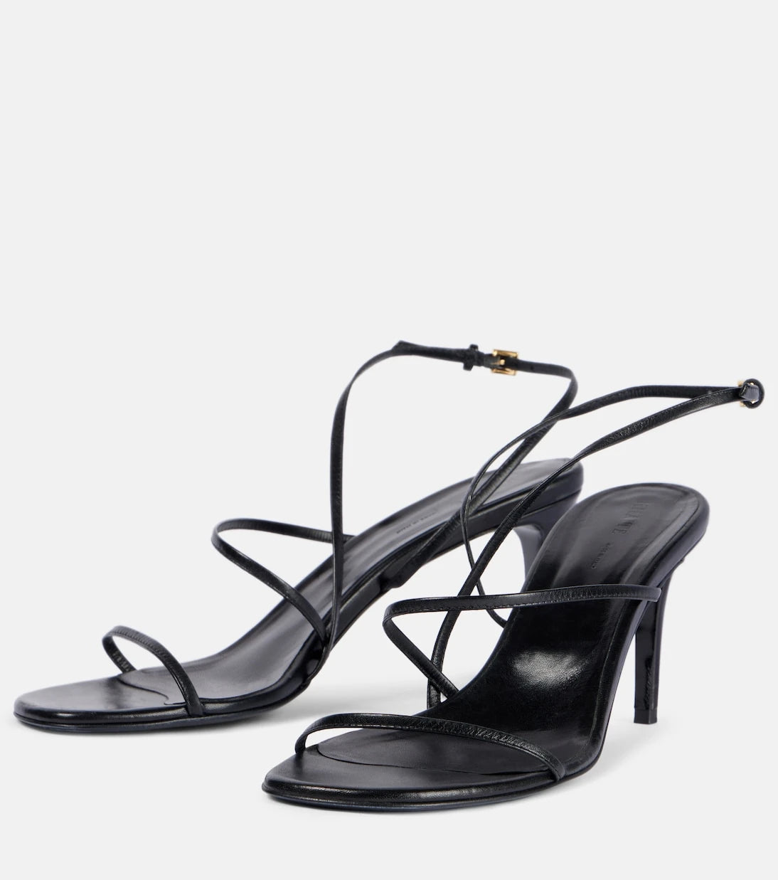 Khaite - Loop 75 leather sandals