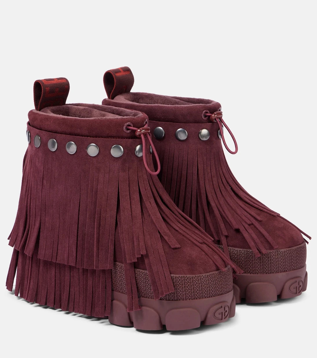 Goldbergh - Vergara fringed suede snow boots
