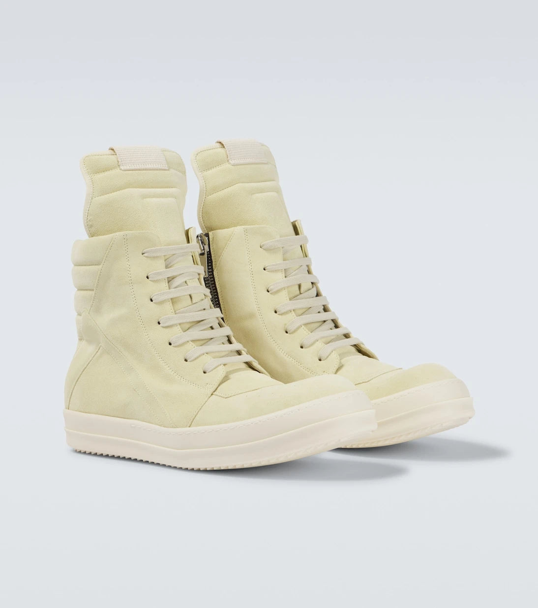 Rick Owens - Geobasket suede high-top sneakers