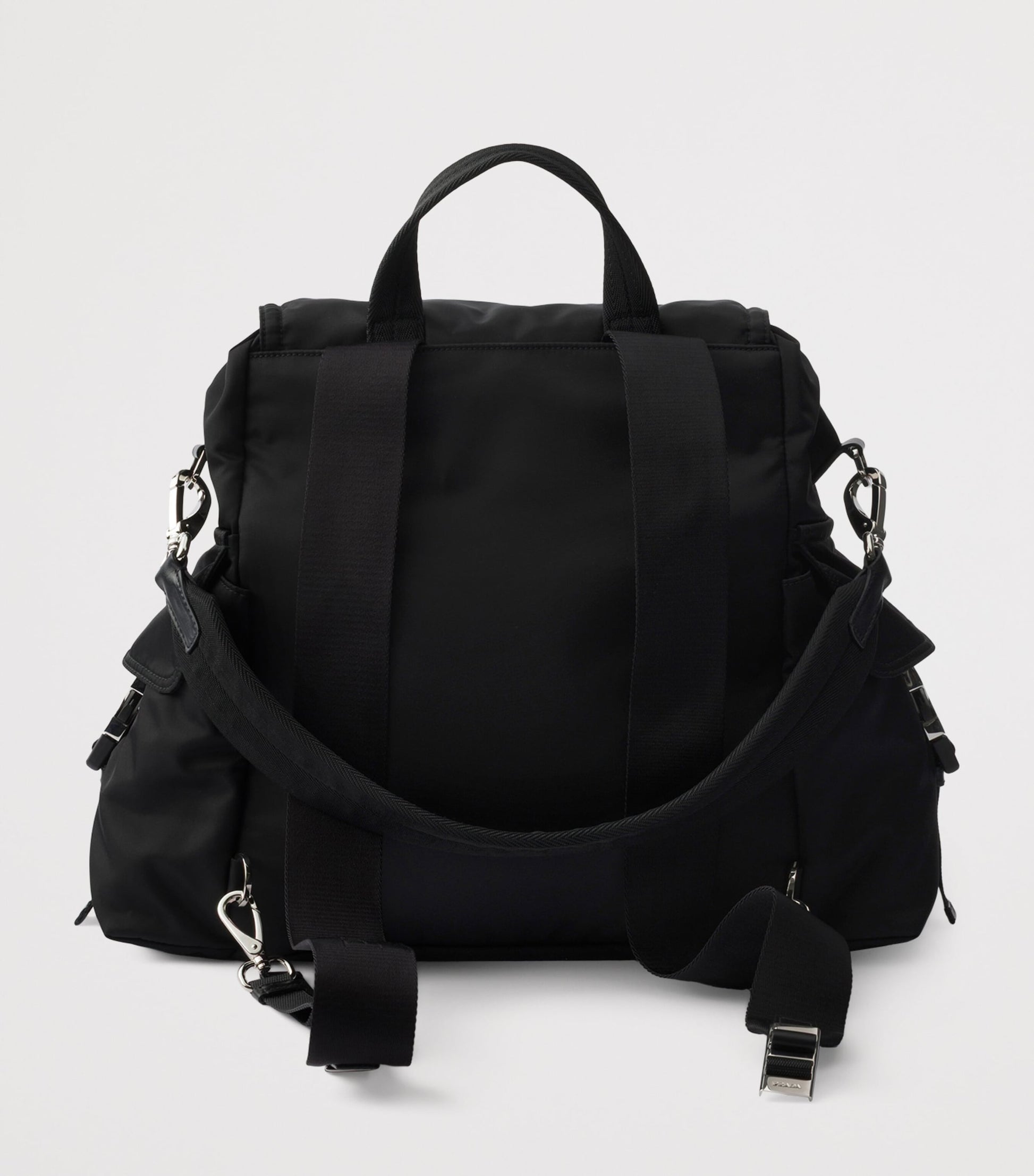 Re-Nylon and Leather Explore Backpack