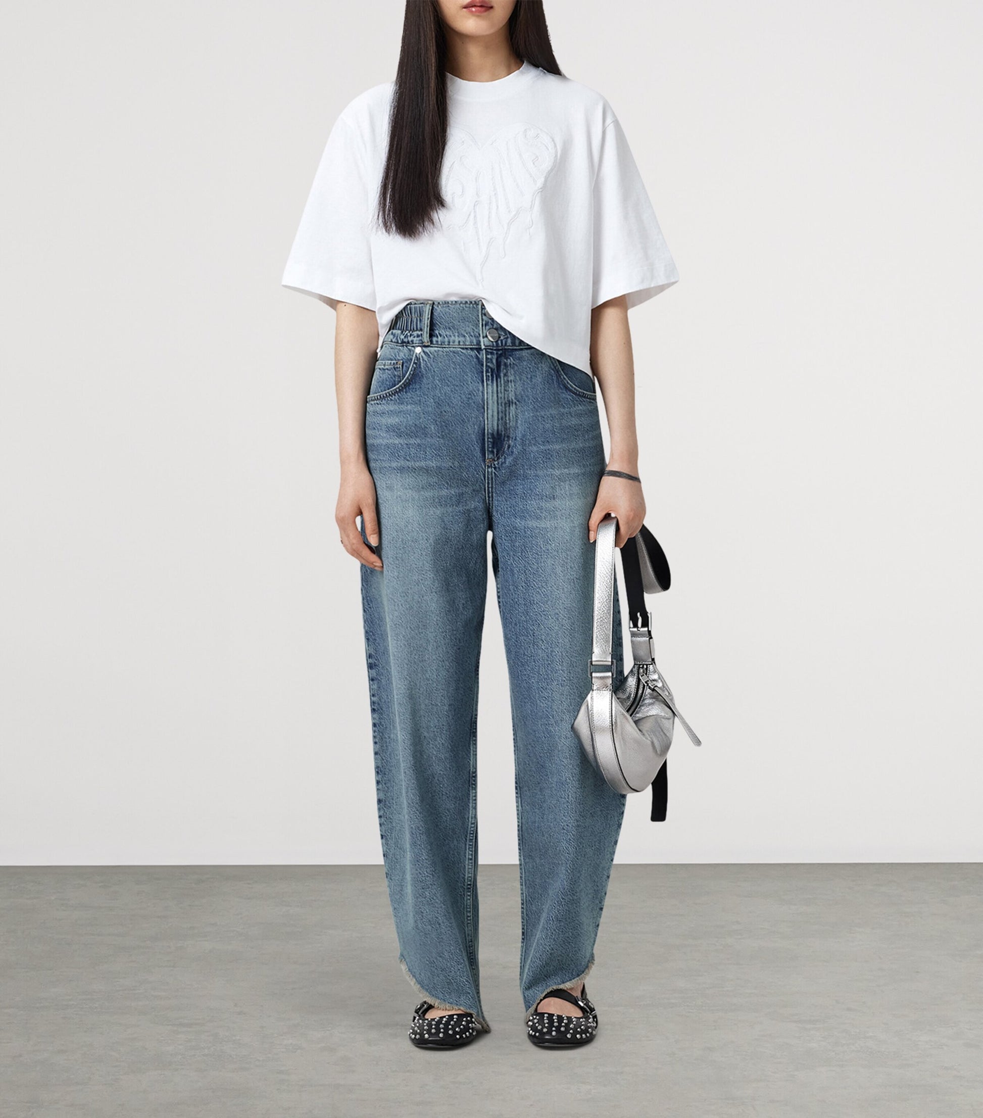 White Organic Cotton Trip Lottie T-Shirt