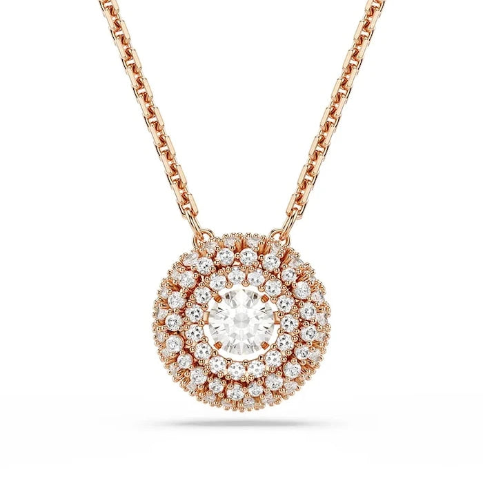 Swarovski kadın altın kaplama zirkon SUBLIMA kolye