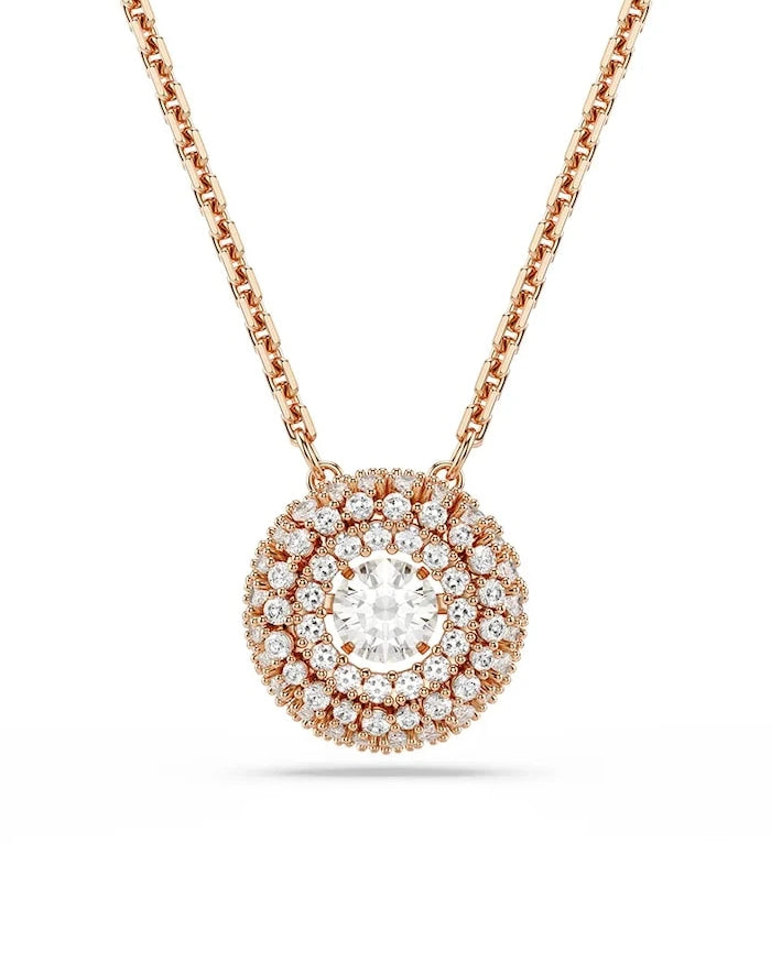 Swarovski kadın altın kaplama zirkon SUBLIMA kolye