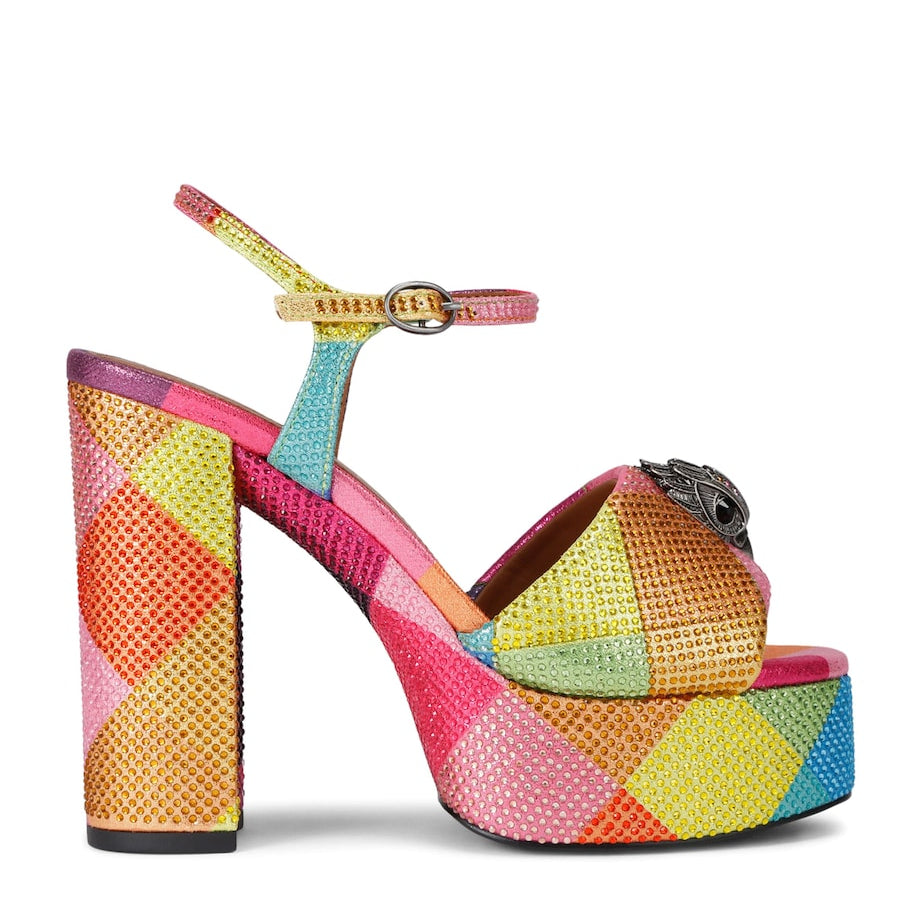Embellished Kensington Platform Sandals