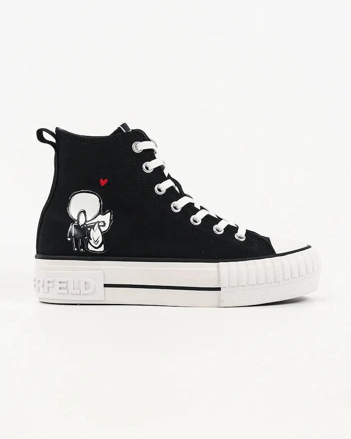 Karl Lagerfeld Kampus Max Kadın Yüksek Sneaker