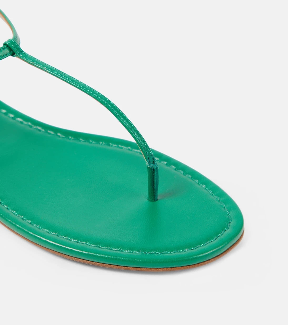 Aquazzura - Almost Bare leather thong sandals