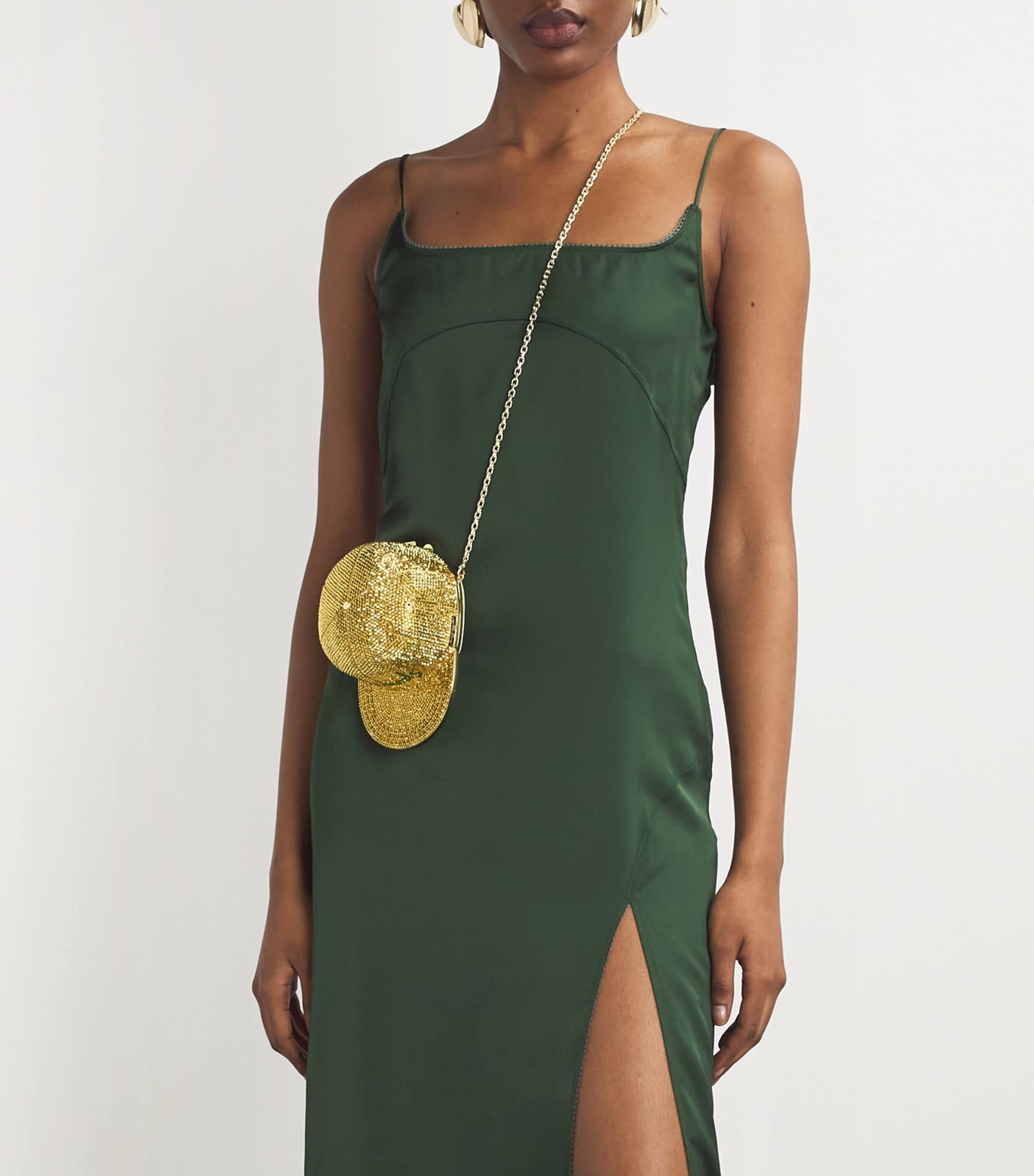 Judith Leiber Gold x Harrods EXCLUSIVE Cap Clutch Bag