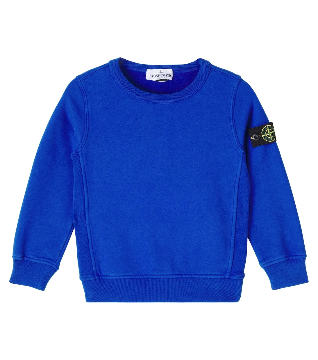 Stone Island Junior - كنزة رياضية قطنية بطبعة البوصلة