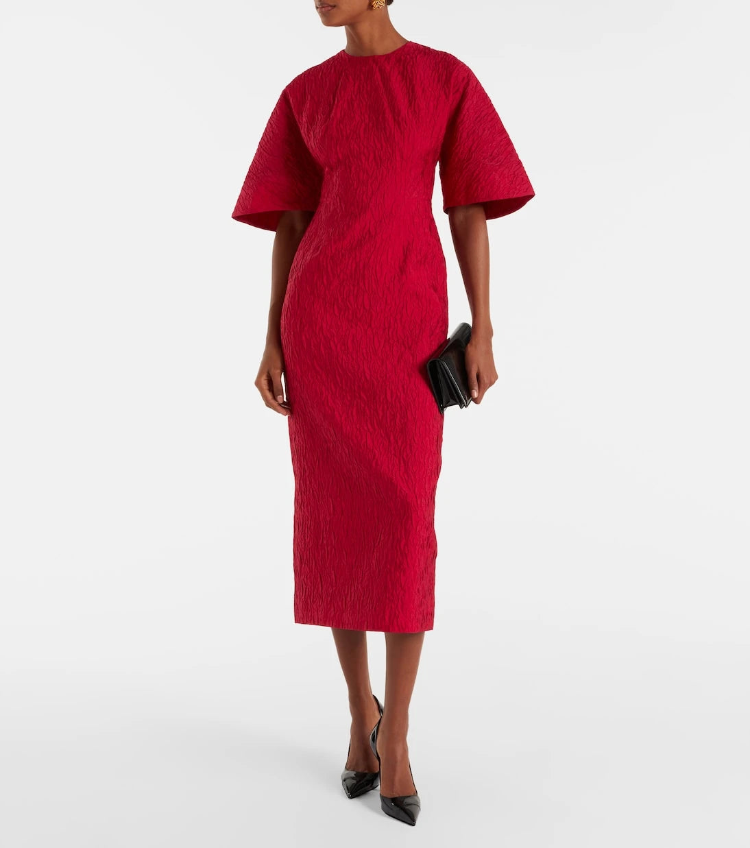 Roksanda - Falah cloqué midi dress