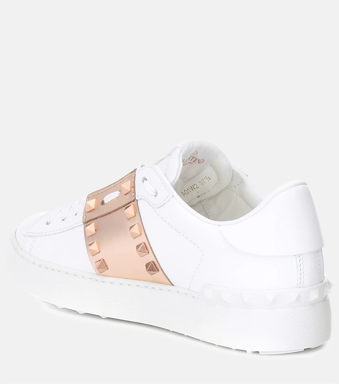 Valentino Garavani - Rockstud Untitled leather sneakers