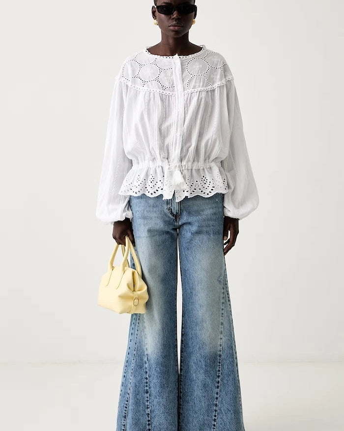 Haveone flare kadın jean