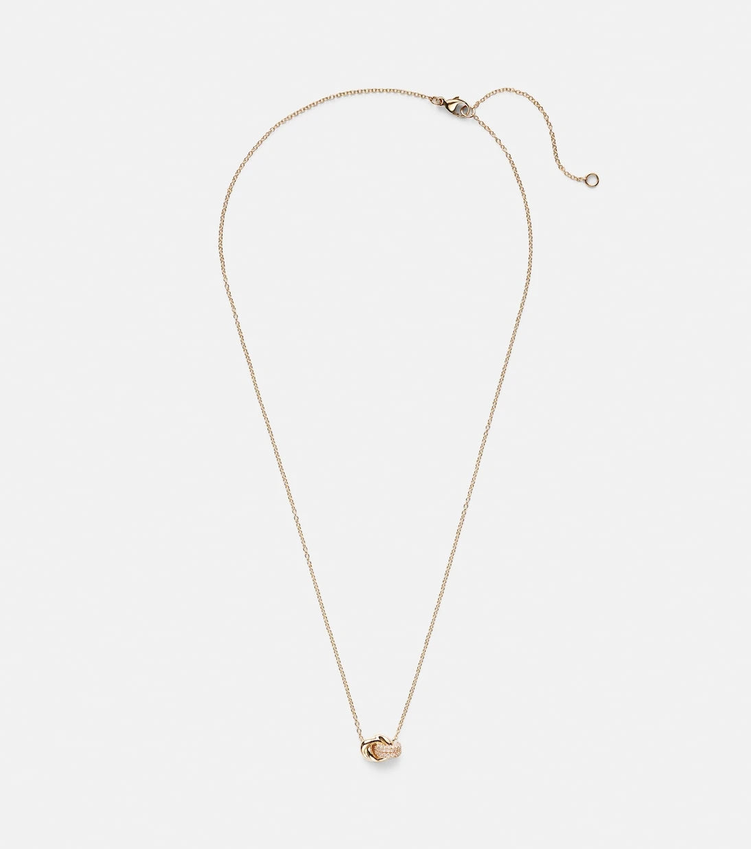 Stone and Strand - 14kt gold necklace with diamonds