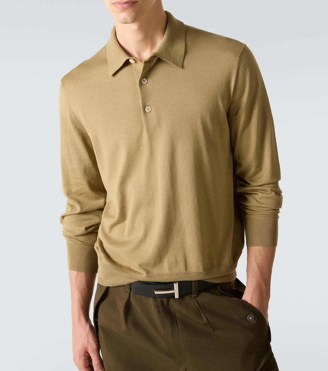 Tom Ford - Cotton polo sweater
