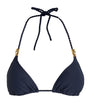 Heidi Klein Navy Core Rope Bikini Top