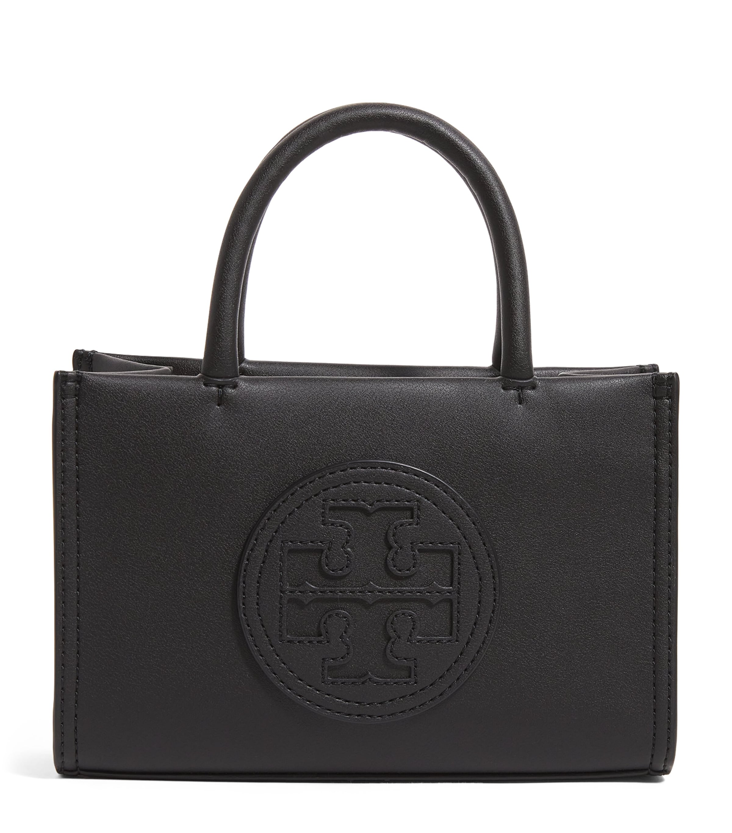 Tory Burch Black Mini Ella Tote Bag