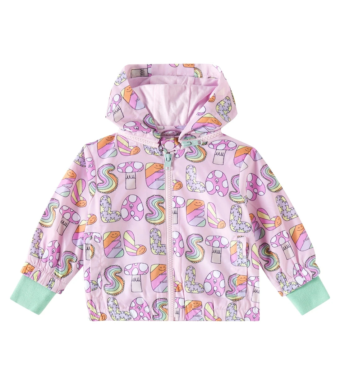 Stella McCartney Kids - جاكيت أطفال بشعار العلامة