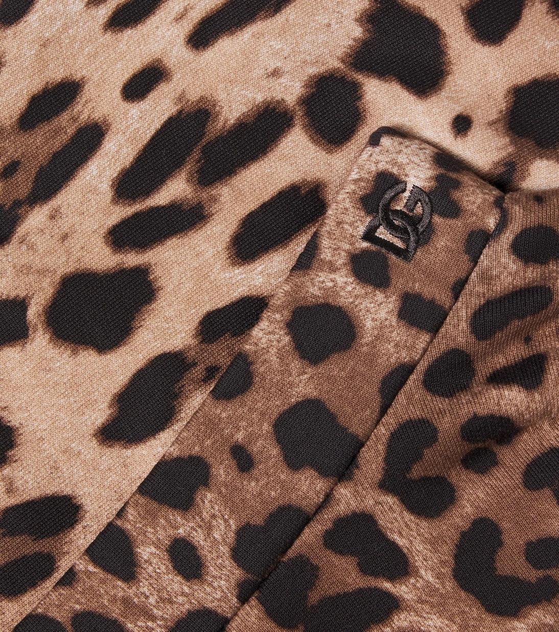 Dolce&Gabbana Kids - Leopard-print cotton jersey skirt